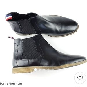 BEN SHERMAN| Mens 12 Leather Chelsea boot